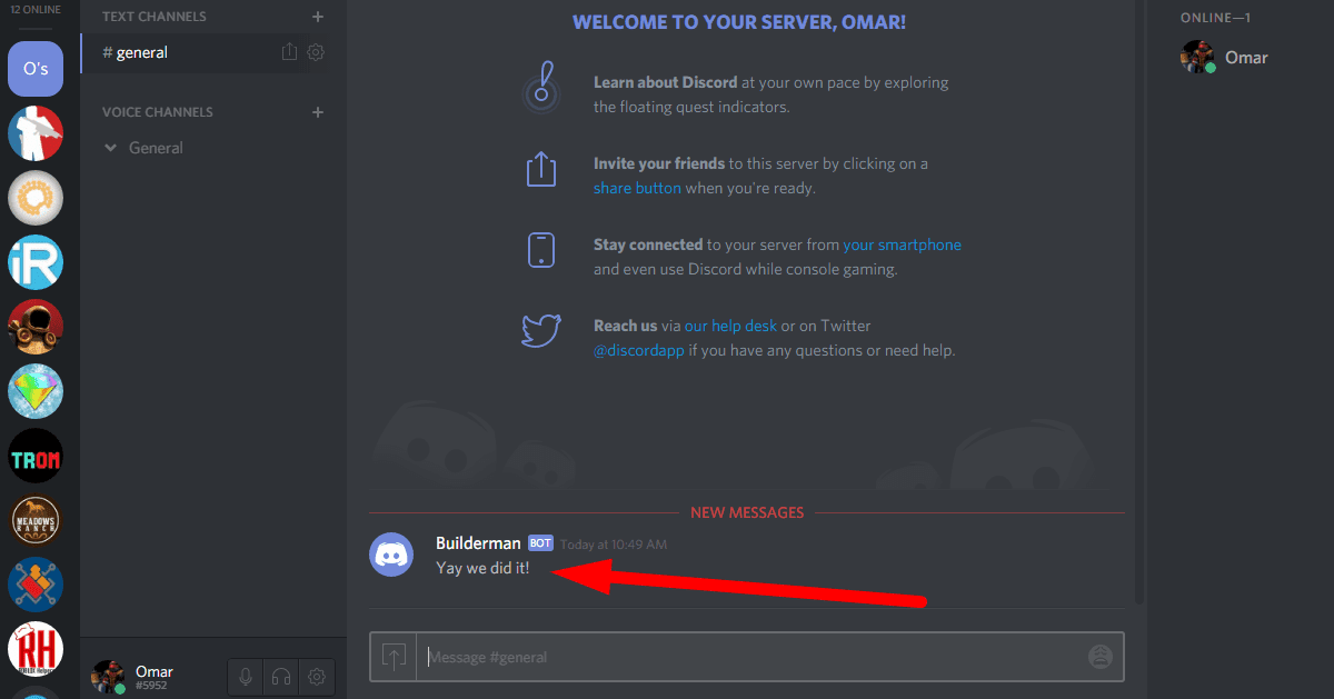 bot webhooks bruh bots