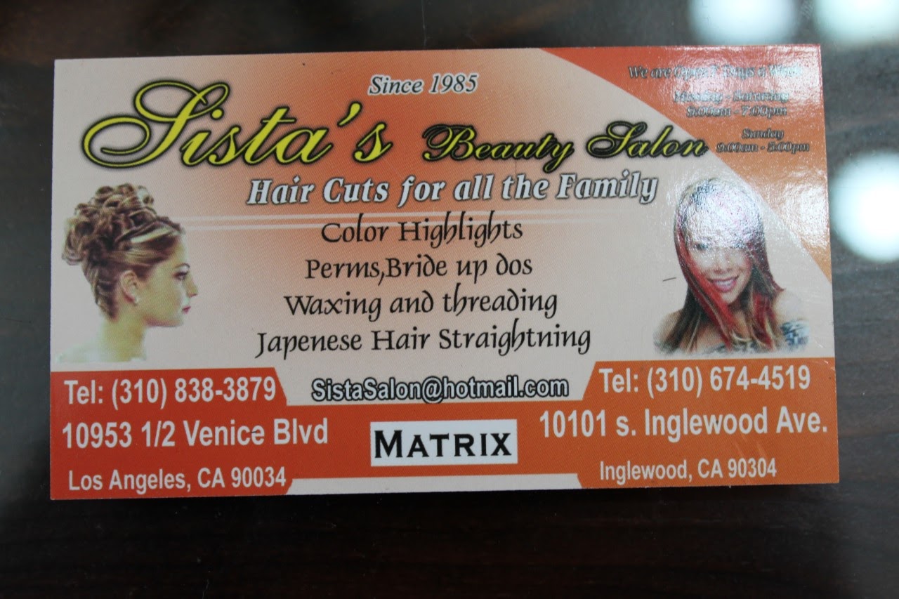 Sista's Hair Cut & Beauty Salon