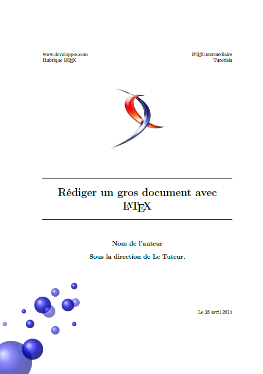 These Page De Garde  Titre De La Thèse