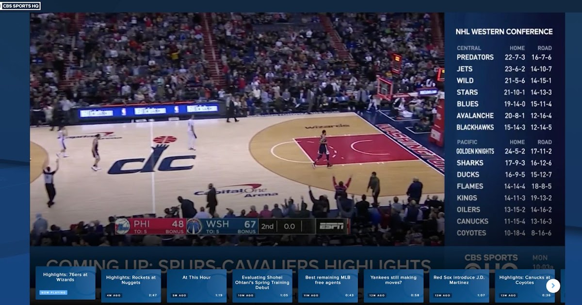 cbs sports live stream free