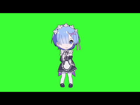 ️GREEN SCREEN EFFECTS: Menhera-chan.Animation 2 EN Anime kawaii
