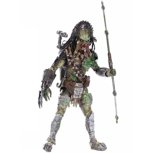 Alien vs. Predator - Wolf Predator (Battle Damage) PX Previews  Exclusive Figure