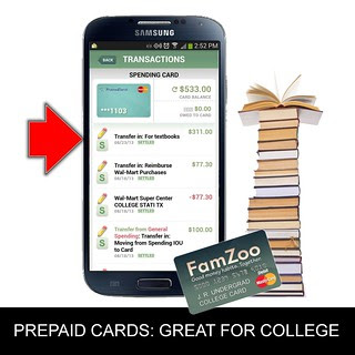 Prepaid Cards: Great for College