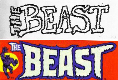 Either that or the logo is nervous! Beast Logo