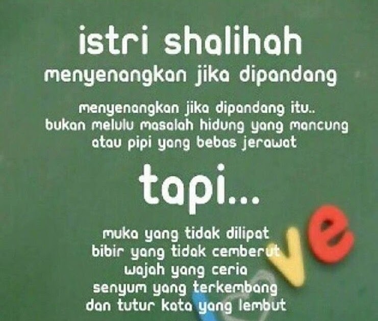 Kata Bijak Motivasi Istri KATAKU