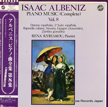 KYRIAKOU, RENA albeniz; piano music vol.8