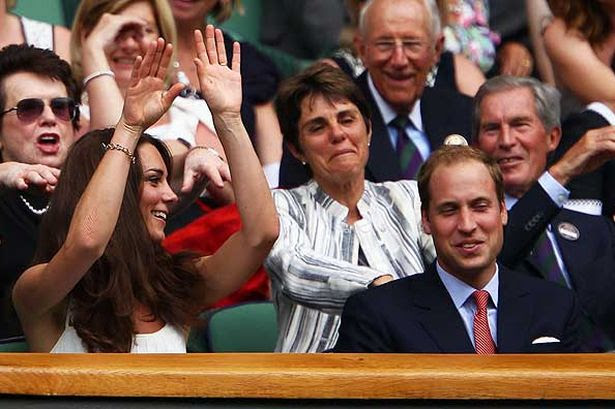 William and Kate at Wimbledon