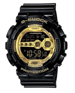 casio g shock gold dial