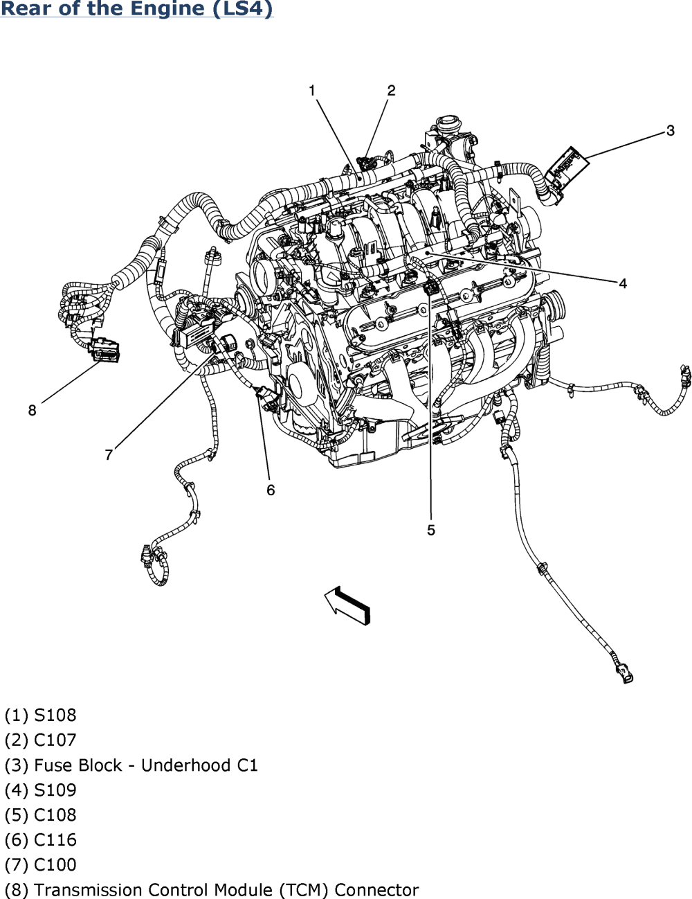 2006 Chevy Impala Engine Diagram