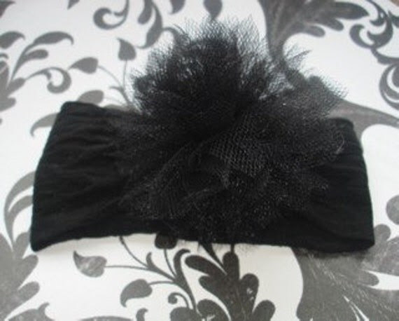 Little Miss Priss Pom Poms- Black