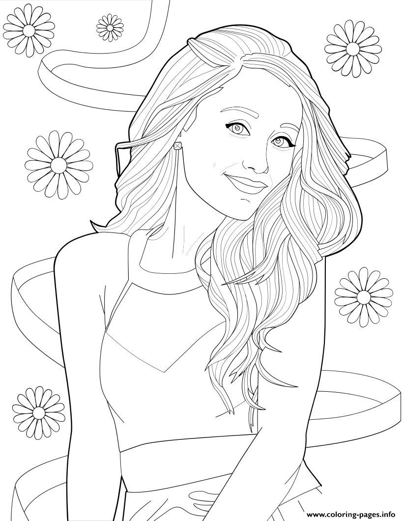 Ariana Grande Coloring Pages Printable Ariana Grande Coloring Pages Printable