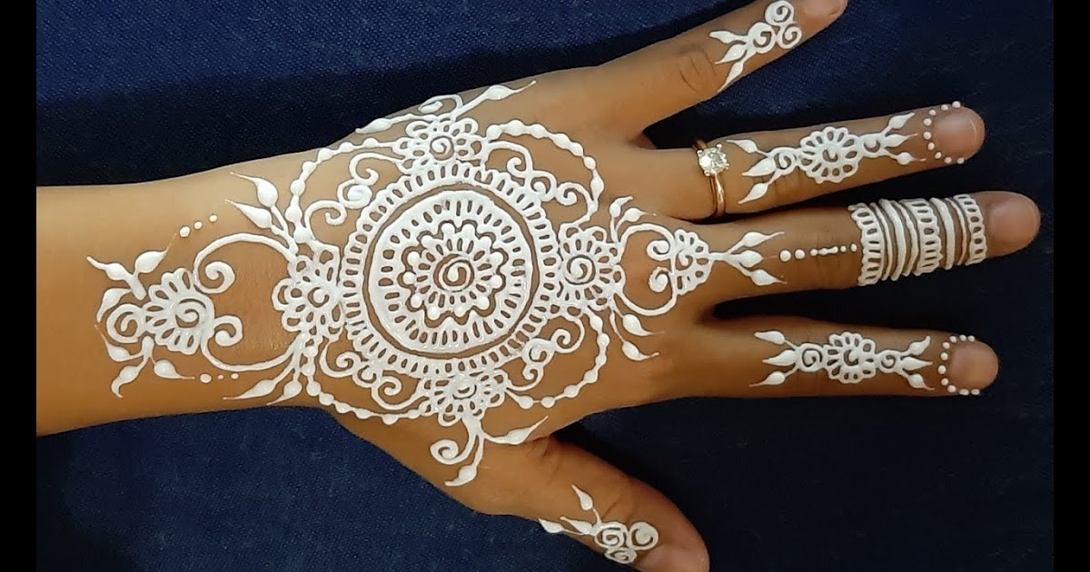 Henna Tangan Simple Terbaru / á´´á´° Stylish Simple Henna Mehndi jpg (1200x630)