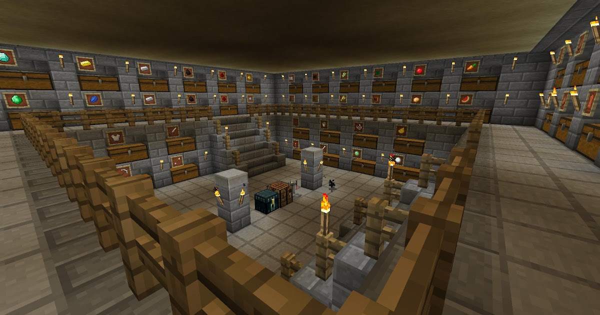 Medieval Storage Room Minecraft Schematic