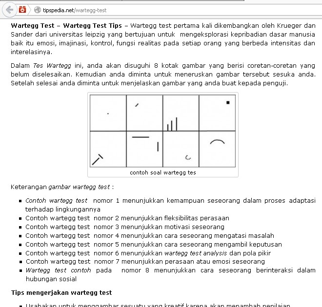 Skoring Tes Wartegg Pdf