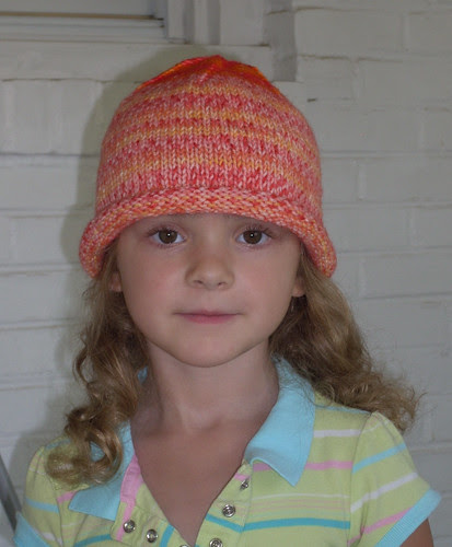 Roll brim hat