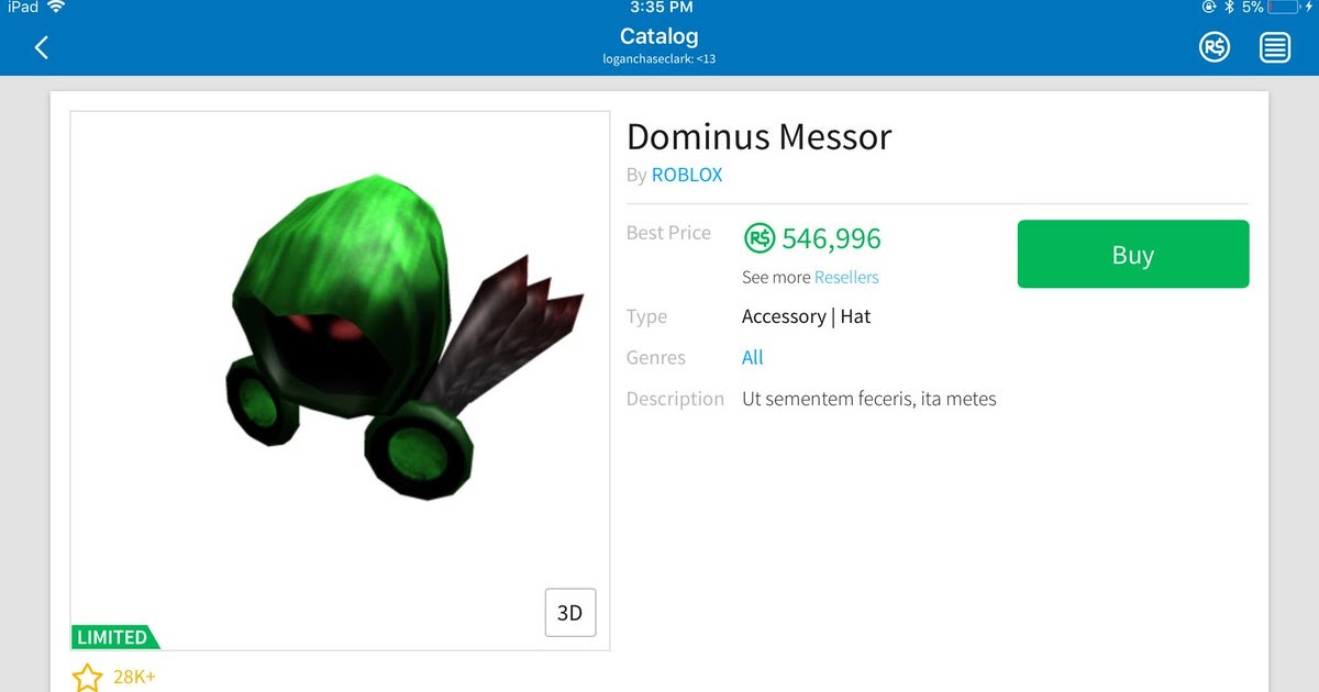 How To Get A Free Dominus Hat On Roblox 2019 لم يسبق له مثيل الصور