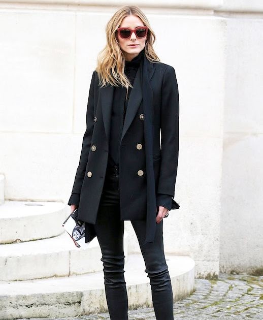 Le Fashion: Street Style: Olivia Palermo Makes A Serious Case For Red ...