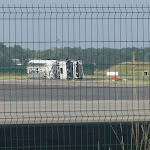 Ouges | Ouges : un camion-citerne se renverse sur la piste de l'aéroport Dijon-Bourgogne