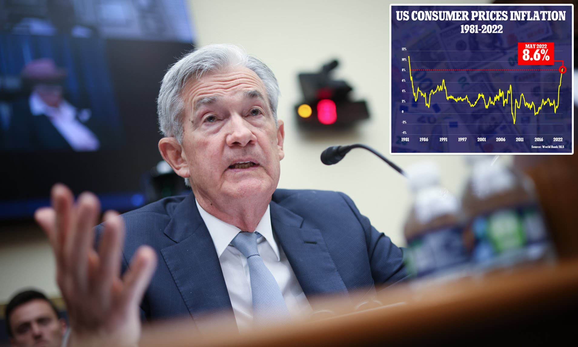 Fed Chair Jerome Powell warns government debt is on an unsustainable path