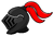 Black Helm Pin icon