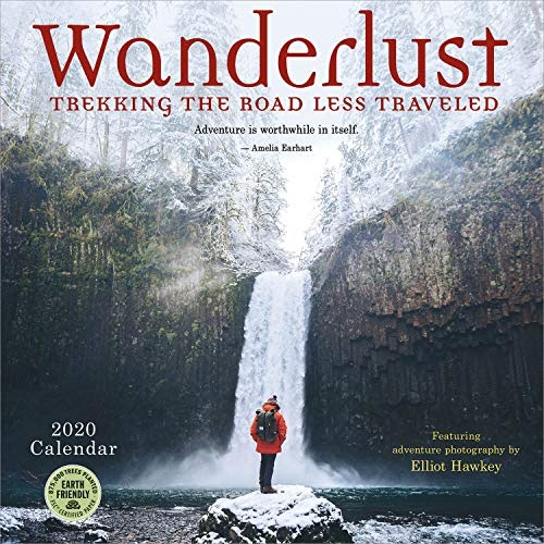 lee-un-libro-wanderlust-2020-wall-calendar-trekking-the-road-less-traveled-de-amber-lotus