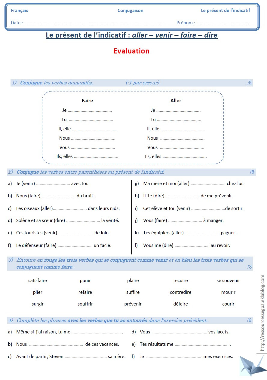 seriously 29 facts about exercices de conjugaison 5Ème a imprimer