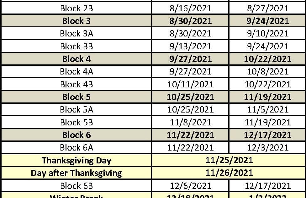 University Of South Carolina 2021 2022 Academic Calendar | Calendar Sep