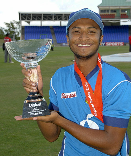 Shakib Al Hasan led Bangladesh to ODI and Test series victories in 2009 