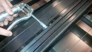 Greasing the racks
