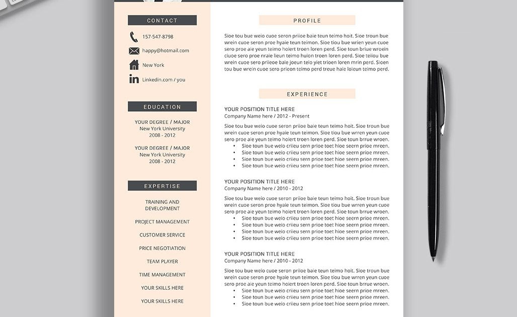 Free Resume Templates Word Download 2022 Elindatemib