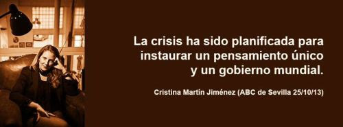 Cristina Martín - Crisis planificada