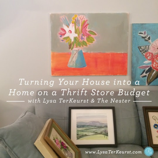 Turning Your House into a Home on a Thrift Store Budget: Day 1