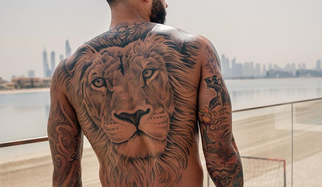Memphis Depay Tattoo Lion / Get 39 Back Tattoo Memphis Depay