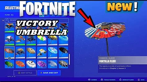 Fortnite Chapter 2 Season 3 Victory Umbrella