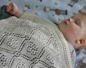 Knitting Pattern: Sea of Dreams Baby Blanket (PDF) - PolkaDotSheep Knitting Pattern: Sea of Dreams Baby Blanket (PDF) - PolkaDotSheep