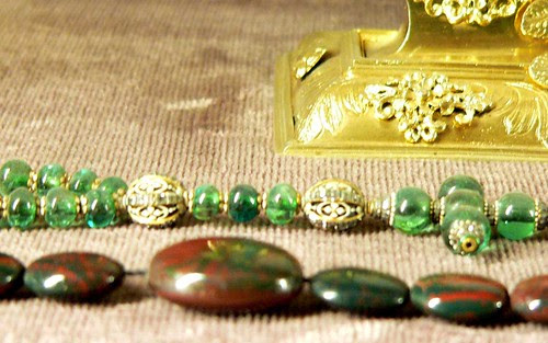 Emerald rosary from the Residenz