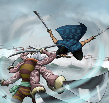 Wefalling: Fight Scene Anime Sword Fighting Poses