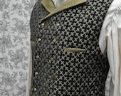 Men's Steampunk Vest--Handmade--Custom Tailored--Made to Measure--Double or Single Breasted Option--small-medium-large-extra large-xxl - OnceUponABustle