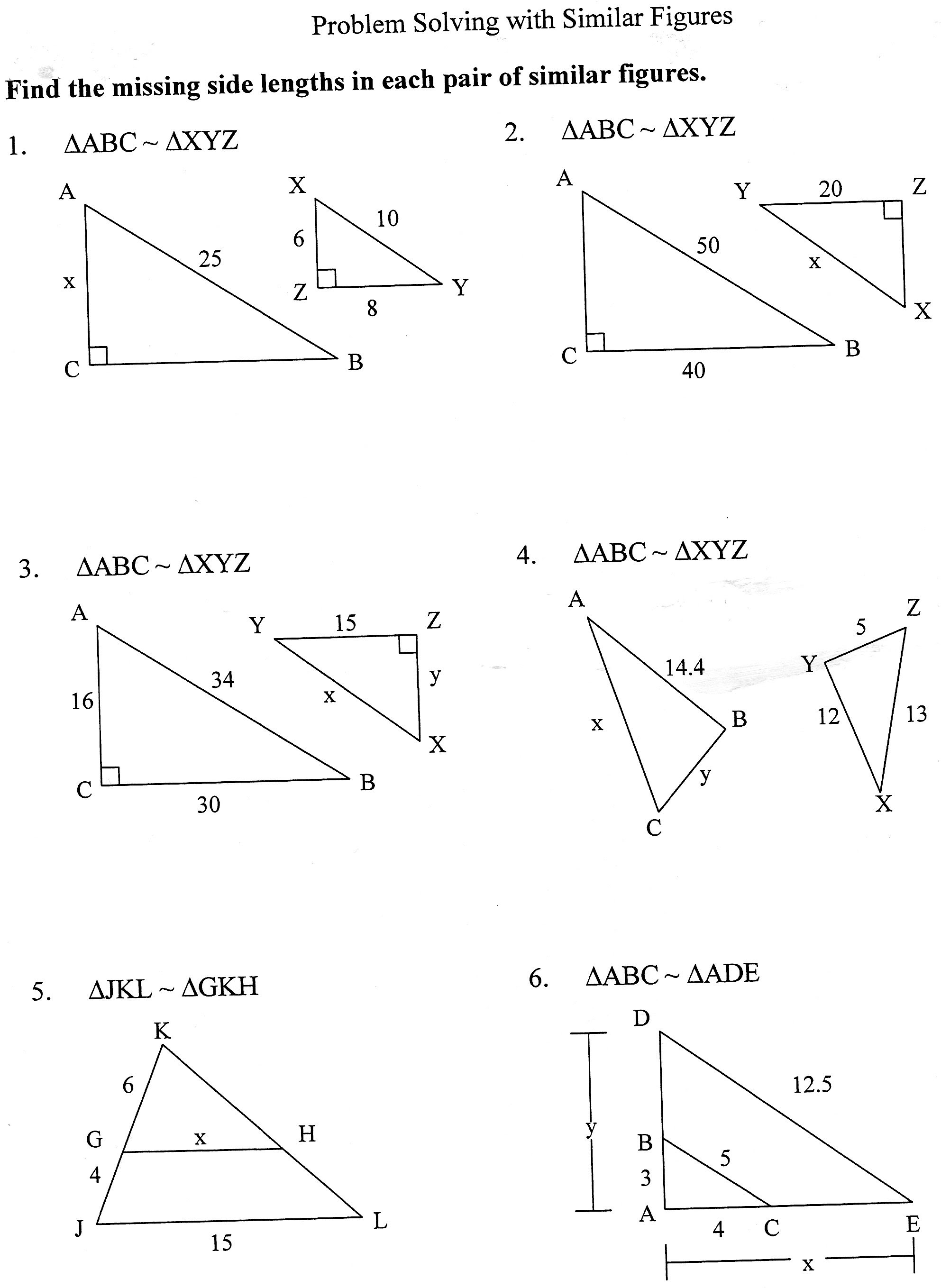 Similar Shapes And Scale Drawings Worksheet - Worksheet List For Finding Scale Factor Worksheet