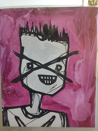 Artwork by Starhead, for NoLA Rising's: It's Yours, Take It 6 art for toys swap
