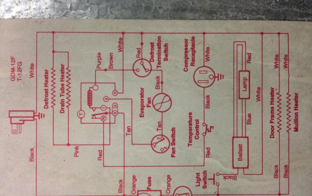 True Refrigerator Wiring Diagram Complete Wiring Schemas