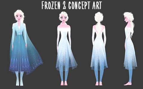 Frozen 2 Coloring Pages Elsa Hair Down Full Body - 317+ File for Free