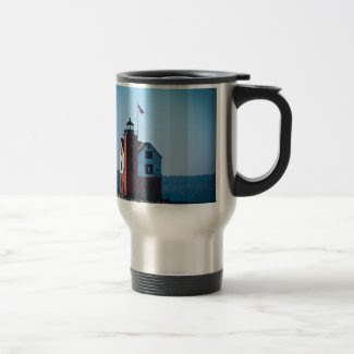 Round Island Lighthouse Coffee Mug