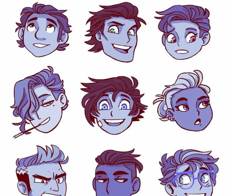 Hairstyles Reference - Draw reference style young men # hairstyles