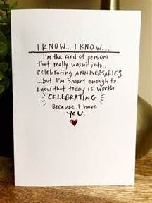 One Year Anniversary Card for husband, Paper Anniversary One Year Anniversary Card for husband, Paper Anniversary
