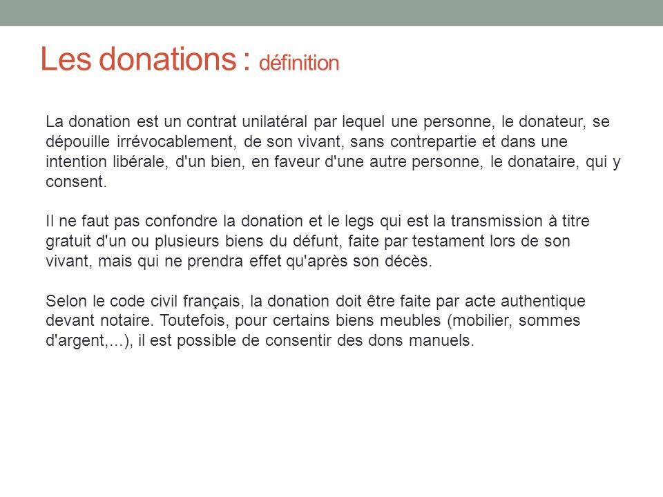 exemples de modèles Lettre De Donation D Argent