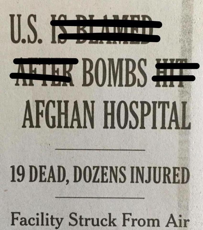 New York Times headline corrected
