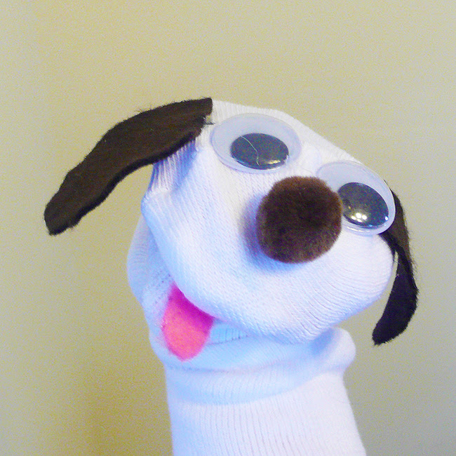 diy sock puppet