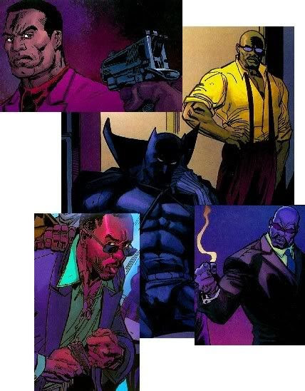 T'challa e Luke a perigo