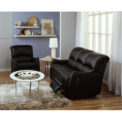 Palliser Furniture Cricket 2 Piece Leather Reclining Living Room